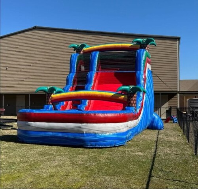 18 ft Tropical Slide